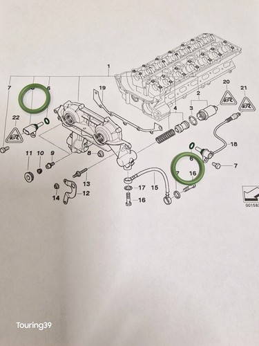Elring ring bmw e46 e39 - bmw,