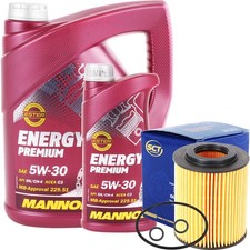 SCT ÖLFILTER + 6L MANNOL