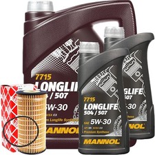 FEBI ÖLFILTER + 7L MANNOL